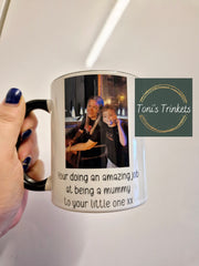 Photo personalised mug